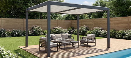 Pergola bioklimatyczna wolnostojąca